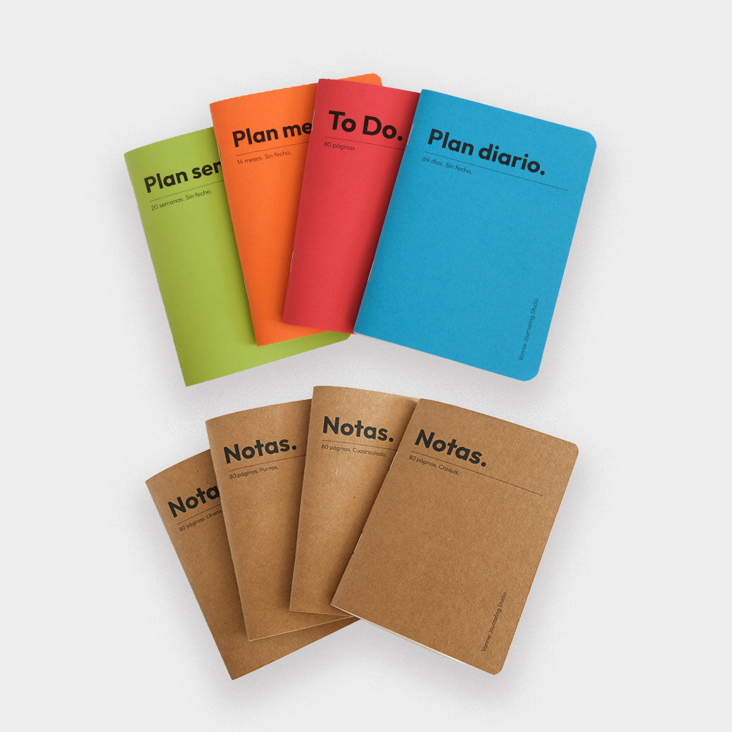 Cuadernos y Planners